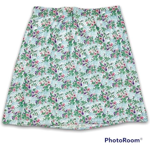Vintage Portraits by Northern Isles A Line Skirt Floral Pattern Women's 13/14 - Picture 4 of 5